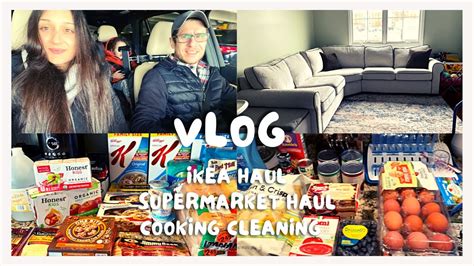 Vlog Ikea Haul Supermarket Haul