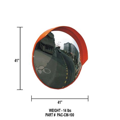 Convex Traffic Safety Mirror 40 Inch Traffic Safety Zone