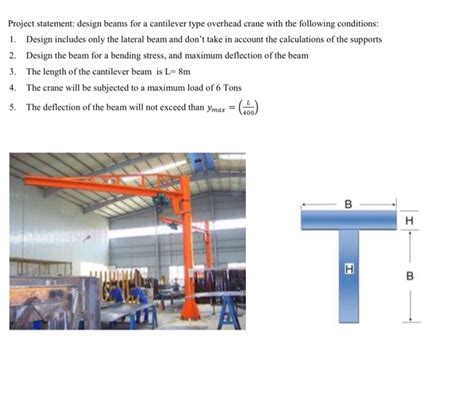 Solved Project Statement Design Beams For A Cantilever Type Chegg