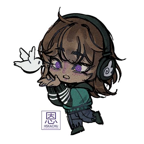 The Krow S Nest A Commissioned Chibi My Friend Did Of Krow This