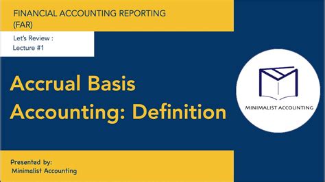 Accrual Basis Accounting Definition With Example YouTube