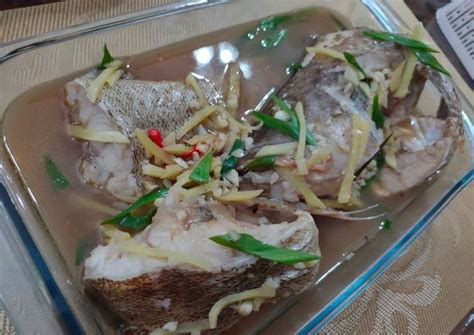 Resep Steam Ikan Kerapu oleh Mommydyan - Cookpad