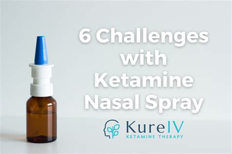 6 Challenges With Ketamine Nasal Spray Ketamine Therapy