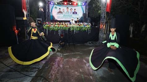 Foto Kiai Muda Pendukung Ganjar Gelar Festival Tari Sufi Tujuannya Mulia