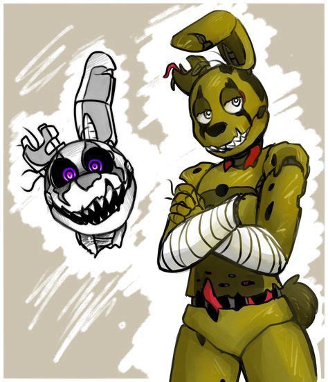 A Drawing Of Springledongle S Springtrap Fnaf Drawings Fnaf