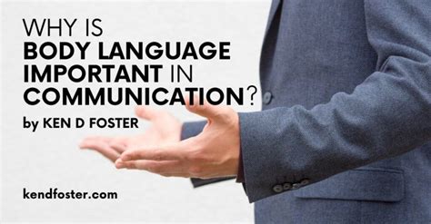 Why Is Body Language Important In Communication