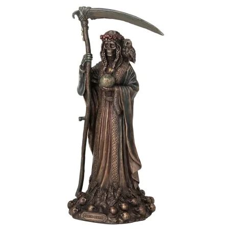 Santa Muerte Bronceada 28 cm Tienda Esotérica Changó