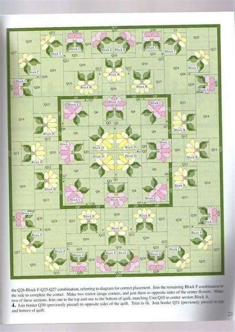 Pin By Kay Waldron On A Quilt Flowers Flower Quilt Patterns Book