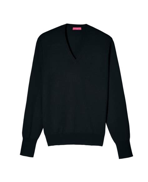 Pull col V H Noir