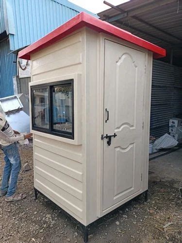 FRP Portable Security Cabin For Guard Room At Rs 34000 Piece In Thane