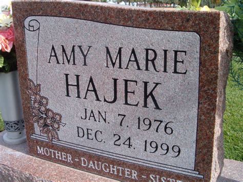 Amy Marie Hajek 1976 1999 Find A Grave Memorial