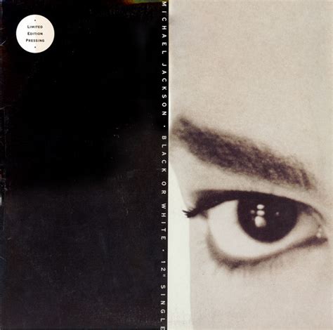 Michael Jackson Black Or White Album Cover