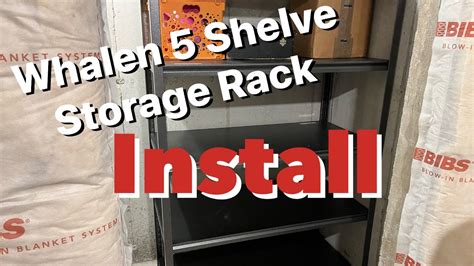 Whalen Storage Shelves Instructions | Dandk Organizer