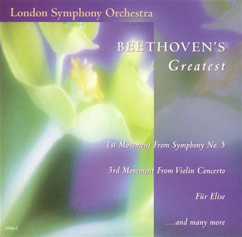 The London Symphony Orchestra - Beethoven's Greatest - CD (1998 ...