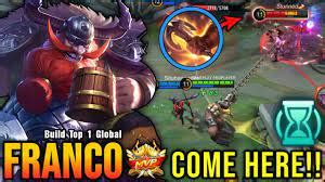 Wajib Coba Inilah Build Franco Tersakit Dan Damage Mobile Legends Ml