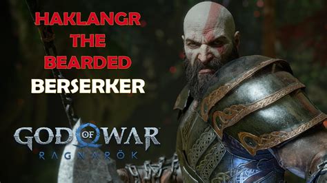 Haklangr The Bearded Berserker Boss Fight God Of War Ragnarok Youtube