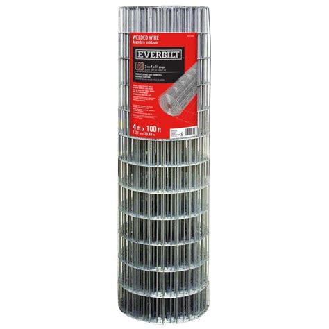 Everbilt 4 Ft X 100 Ft 14 Gauge Welded Wire 308312hd The Home Depot