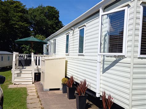 Caravan and chalet accommodation on Bideford Bay Holiday Park