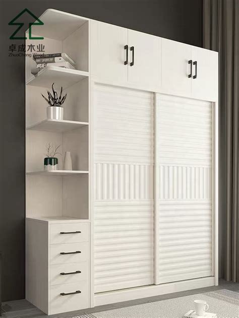 China Wholesale Bedroom Furniture Modern Design Four Panels Sliding