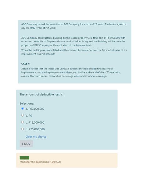 Quiz 8 Quiz Philippine Tax System And Income Taxation Studocu