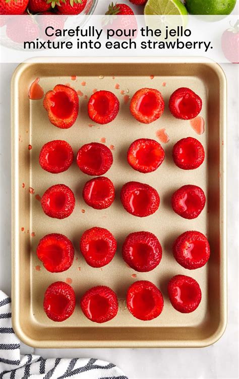 Strawberry Daiquiri Jello Shots Pass The Dessert