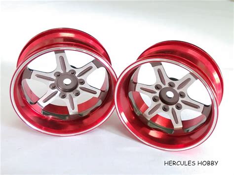 4pcs 1 10 CNC Machined RC Aluminum Wheels For Car On Road Drift Touring