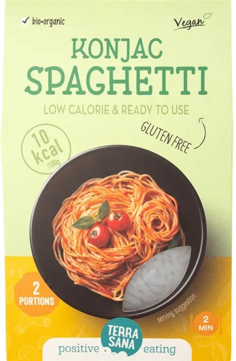 Makaron Konjac Typu Noodle Spaghetti Bezglutenowy Bio G