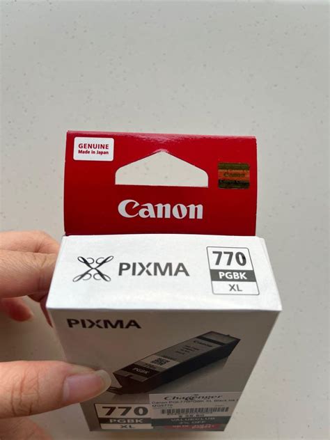 Canon Pixma Black Ink Cartridge Xl Computers Tech Printers