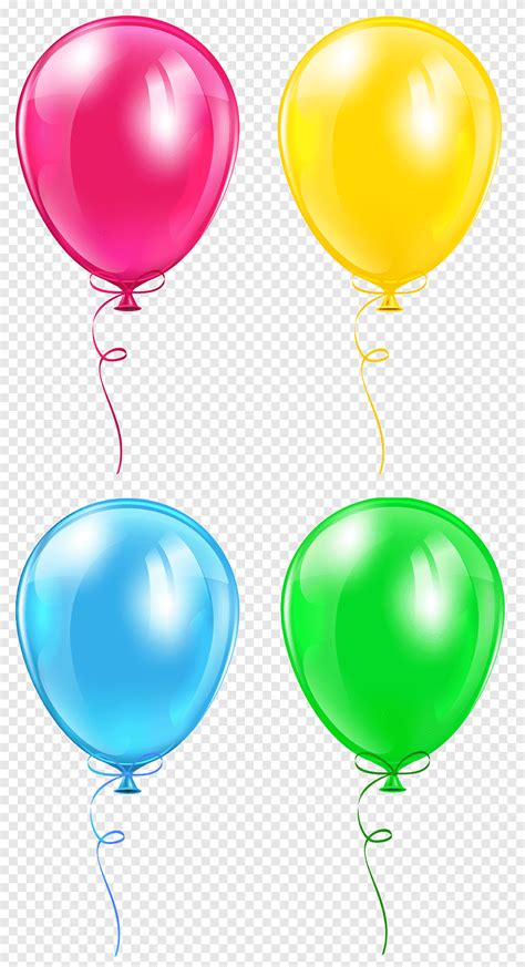 Ballon Anniversaire Bleu Png Muryopngjpza Vx