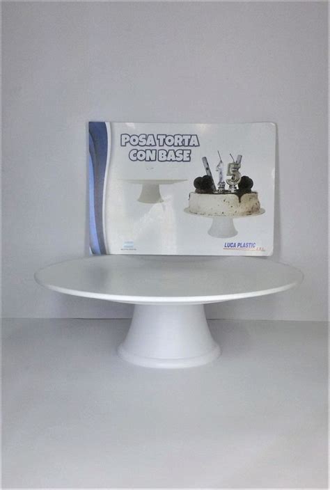 Posa Torta Con Base Cm De Plastico