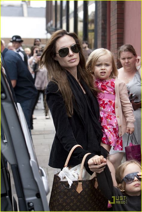 Angelina Jolie Out In London With The Twins Photo 2562860 Angelina