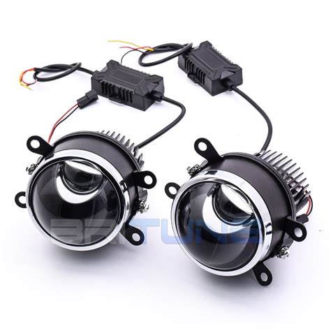 Hyperboloid Bi Led Fog Lights Ptf Led Matrix Projector Lens Fog Lamps