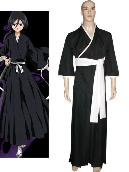 Bleach Kuchiki Rukia Soul Reaper Cosplay Costume Bleach Cosplay Photo