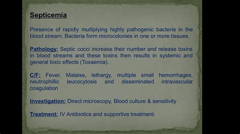 Septicemia And Bacteremia Youtube