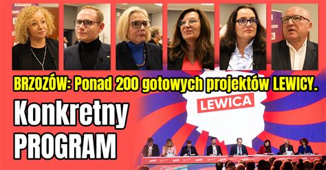 Czo Owi Politycy Nowej Lewicy W Brzozowie Renta Wdowia Rozdzia