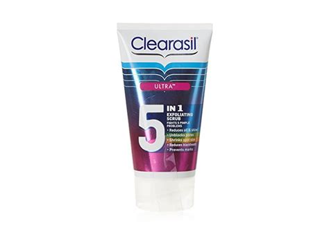Clearasil Ultra 5 In 1 Exfoliating Scrub, 150 mL Ingredients and Reviews