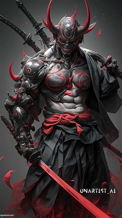 Pin By Jay Van On Angel And Demon In Samurai Art Fantasy Art