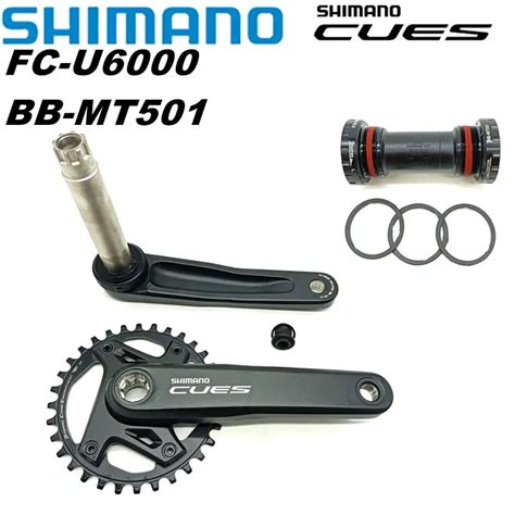 SHIMANO CUES FC U6000 CRANKSET 1x11 10 9 Speed 32T 40T 42T MTB CRANKSET