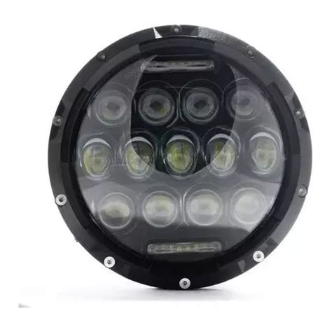 Optica Faro Cree Led 7 Pulgadas Para Moto Harley Davidson