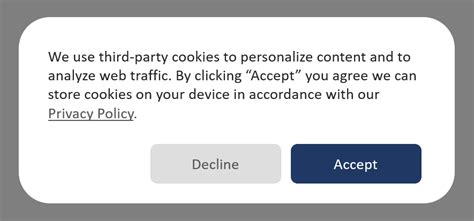 Cookies To Manage Or Reject An Experiment