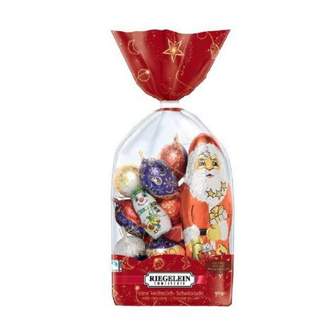 Sachet composition Noël en chocolat et confiserie 400g