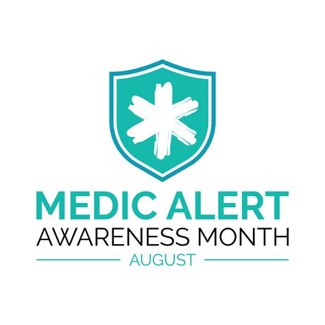 Medic Alert Awareness Month August Celebration In United States