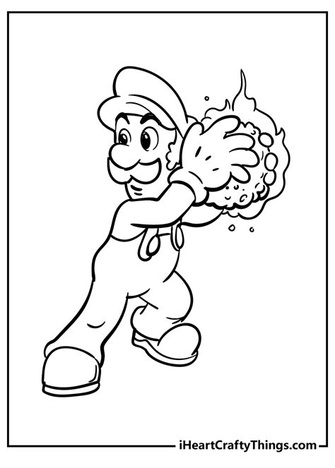 Mario Brothers Coloring Pages 20938 Hot Sex Picture