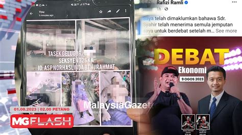 Debat Rafizi Syahir 9 Ogos Suami Bakar Isteri Guna Petrol MGFlash