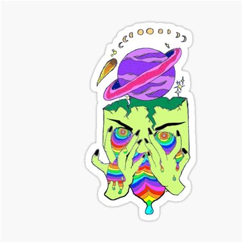 Crazy Sticker For Sale By Christiand27 Redbubble