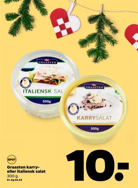 Graasten Karry Eller Italiensk Salat Tilbud Hos Netto