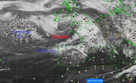 Es excepcional la borrasca Ciarán Cómo afecta el cambio climático a