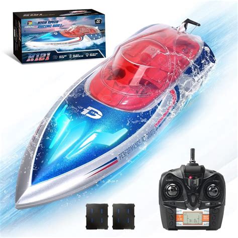 Deerc H Rc Boats Mph Fast Speed Boat Pools And Lakes Ghz