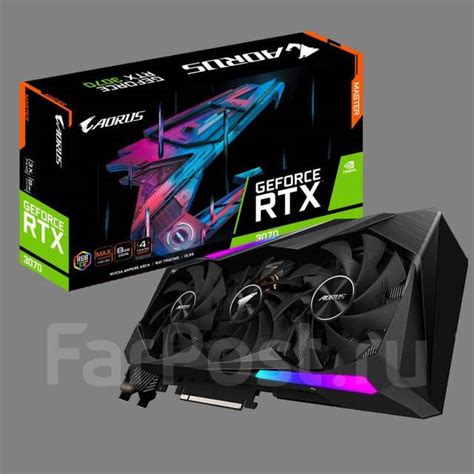 Видеокарта Gigabyte GeForce RTX 3070 Ti Aorus Master, новый, в наличии ...
