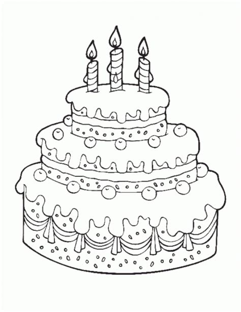 Easy Cake Unicat Coloring Page Printable Free Easy To Print Cake